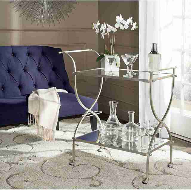 Serving Trolley Silver
